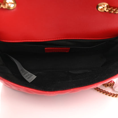 Versace Nappa Quilted Medusa Chain Crossbody Red 7 of 9