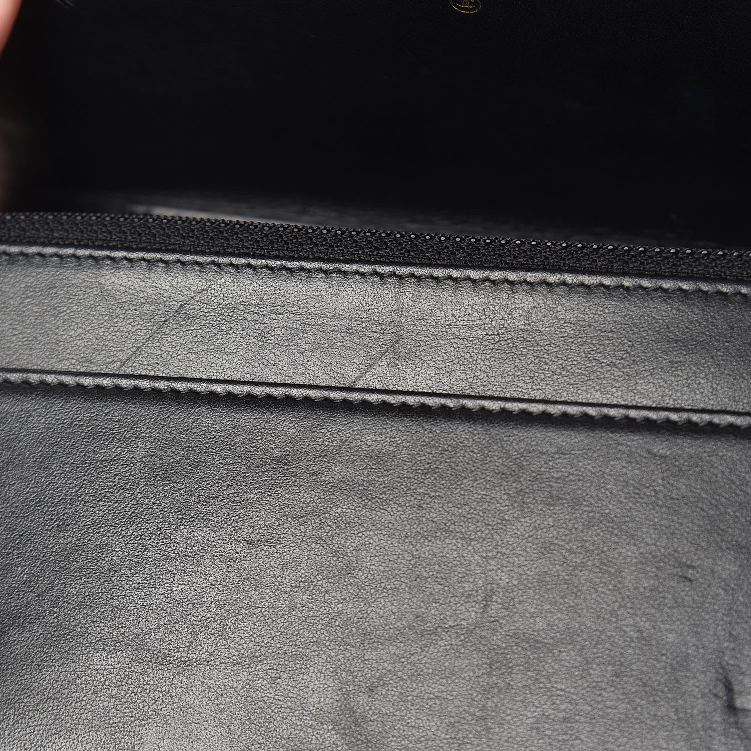 Chanel Caviar Quilted Boy Wallet On Chain WOC Black 16 of 21