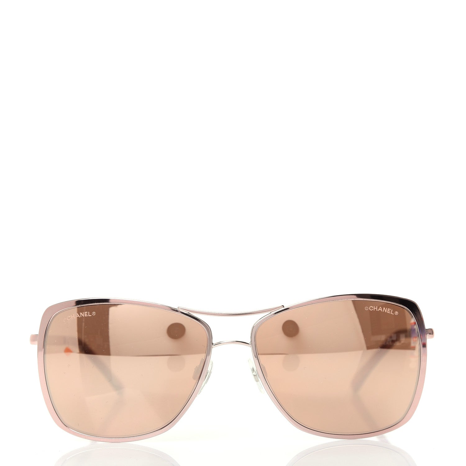 Chanel Metal Pilot Summer Sunglasses 4224 Rose Gold 2 of 8