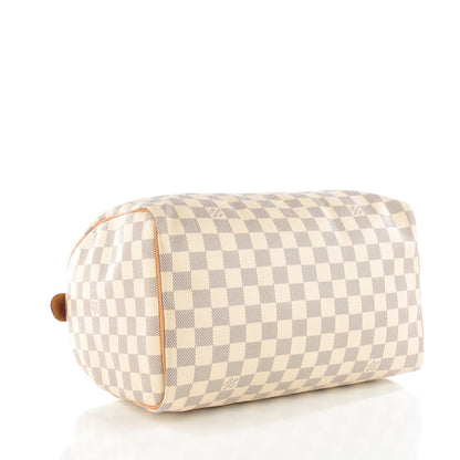 Louis Vuitton Damier Azur Speedy 30 4 of 8