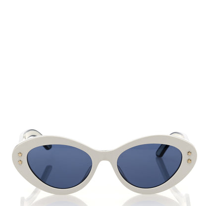 Christian Dior Acetate DiorPacific B1U Butterfly Sunglasses White 2 of 7