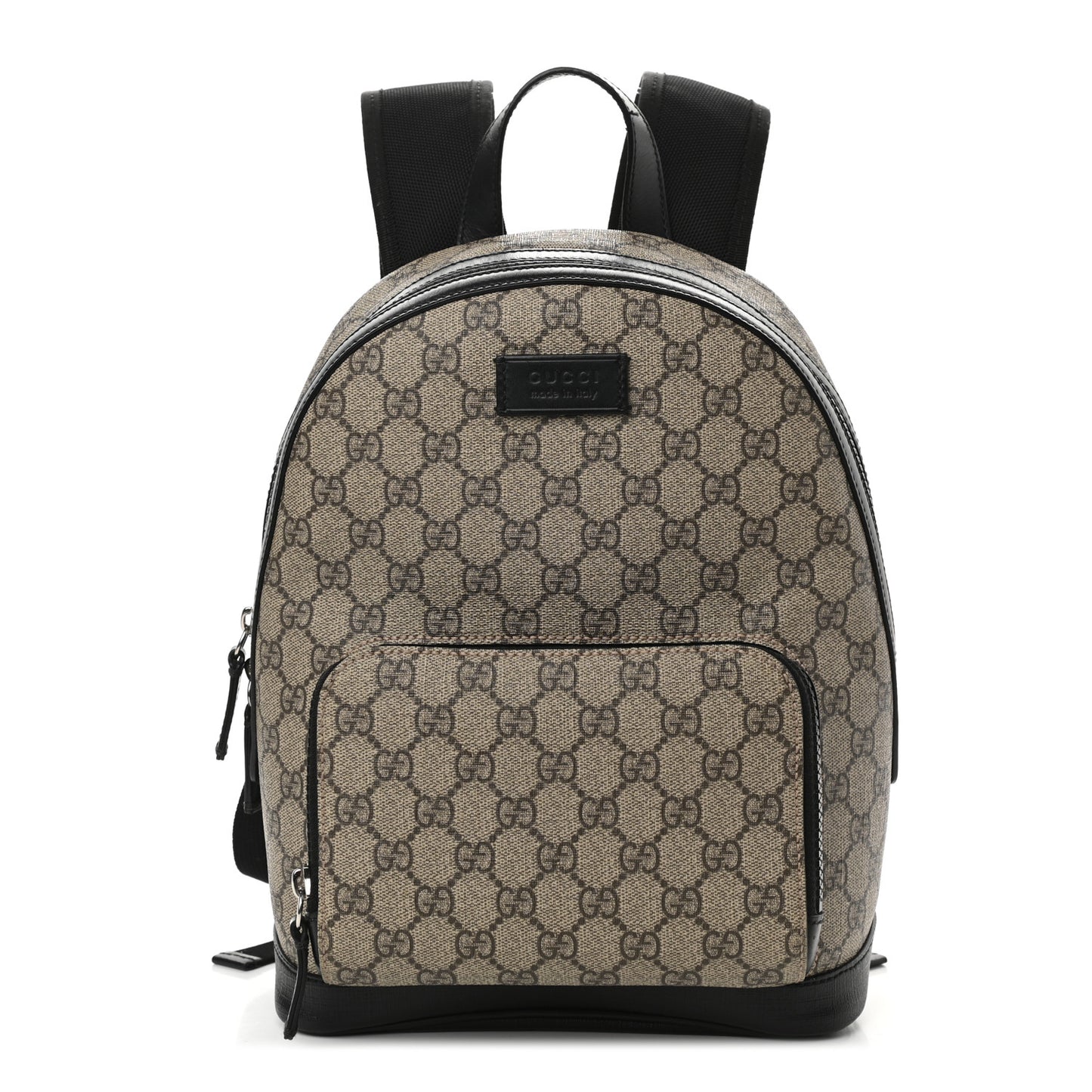 GG Supreme Monogram Small Eden Day Backpack Black