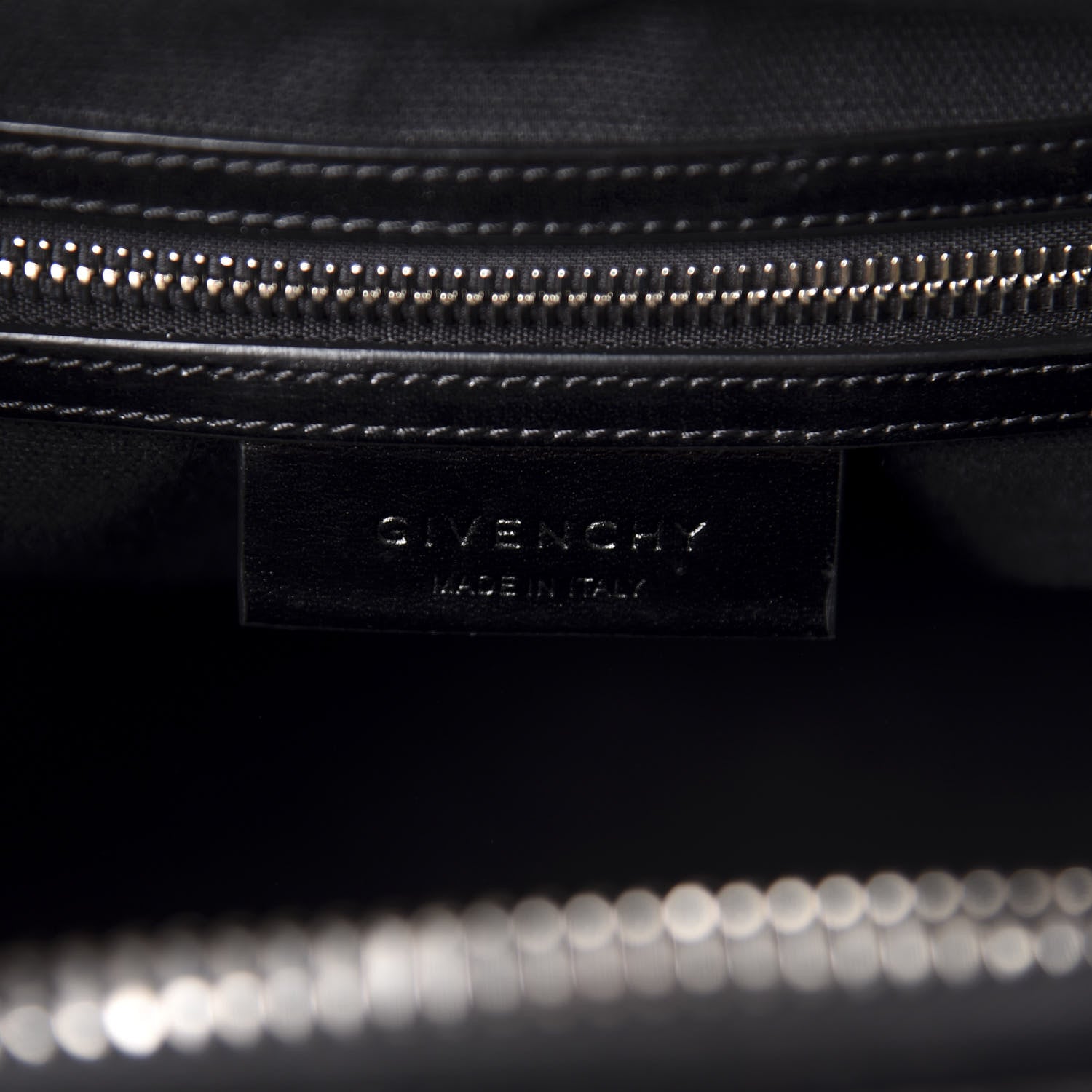 Givenchy Shiny Lord Calfskin Small Antigona Black 10 of 12