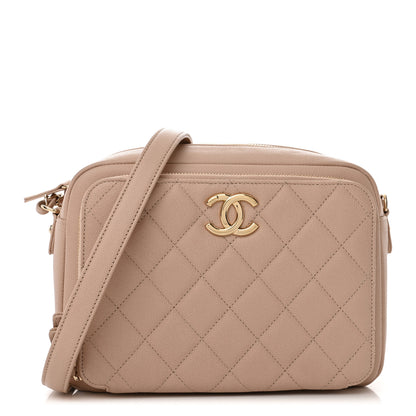 Chanel Caviar Quilted Medium Business Affinity Camera Case Light Pink 1 of 10