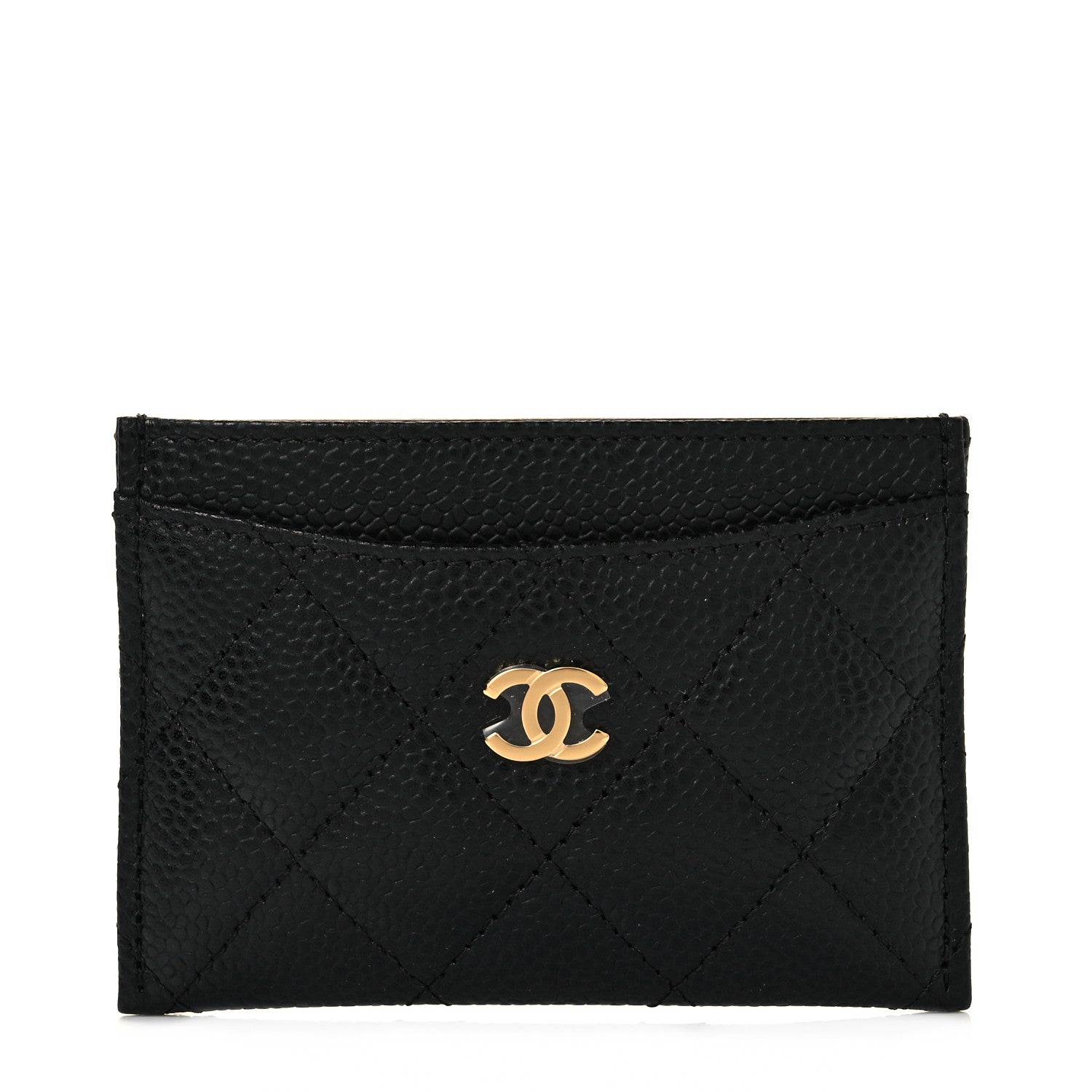 Chanel Caviar Quilted Card Holder Black 1 of 11