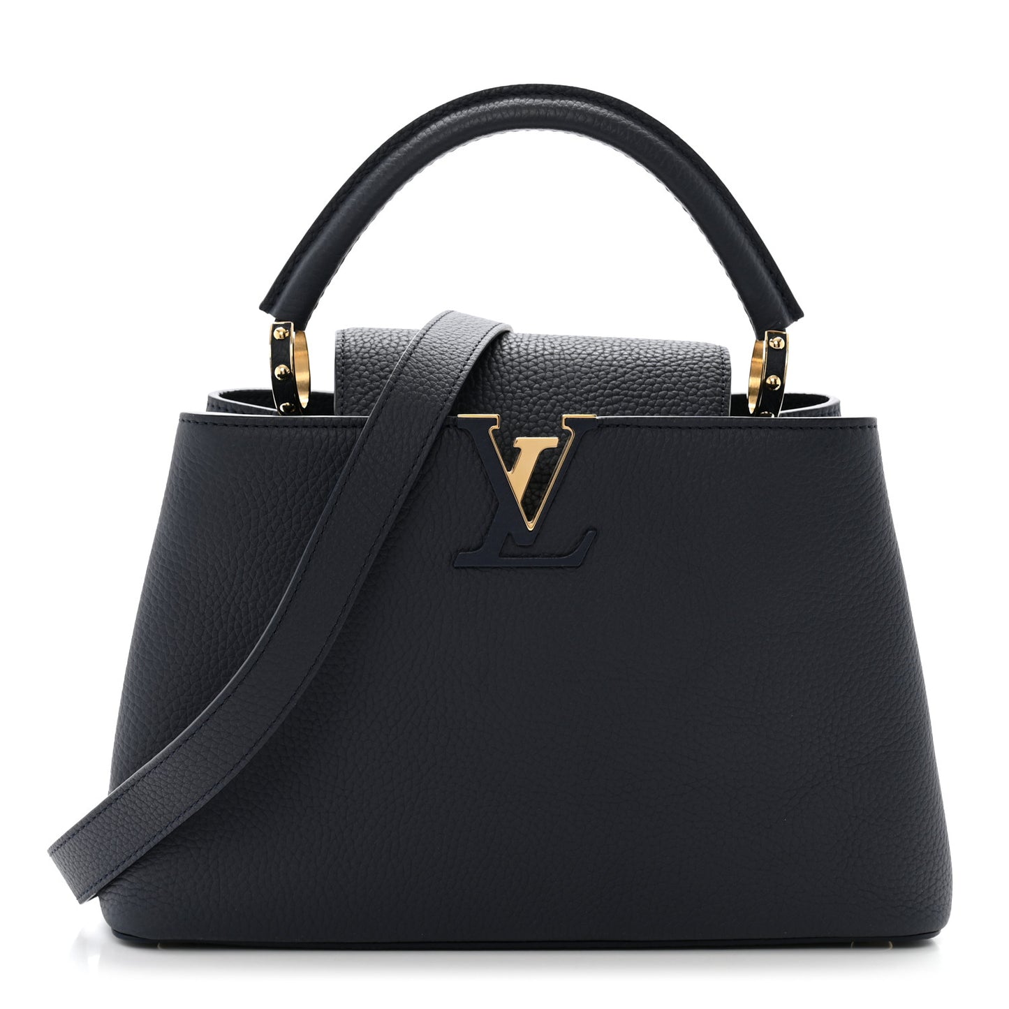 Taurillon Capucines PM Navy