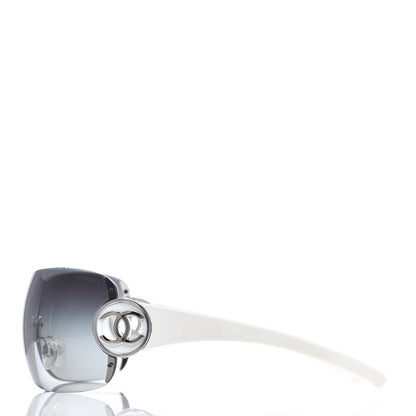 Chanel CC Sunglasses 4145 White 3 of 8