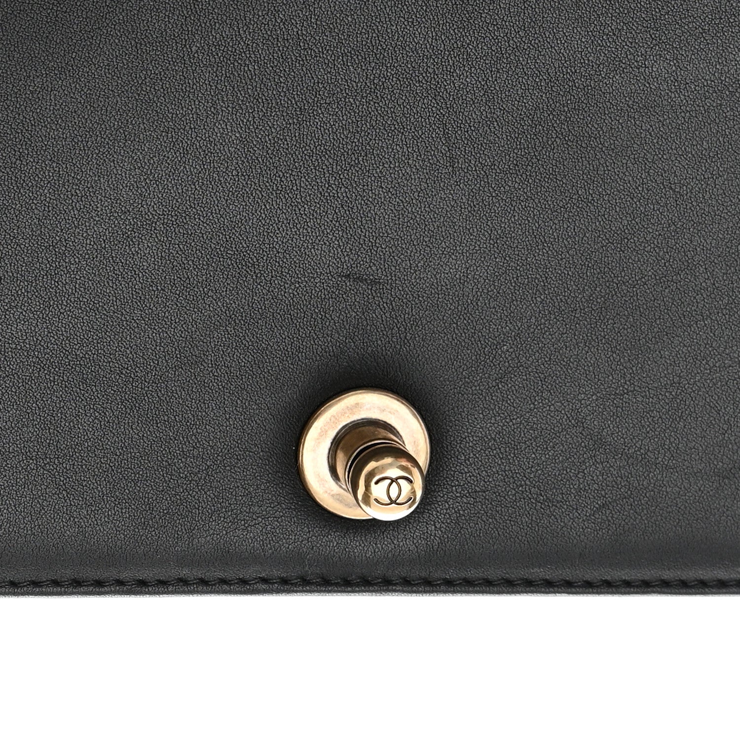 Chanel Metallic Calfskin Pleated Small Boy In Rome Flap Black Gold 14 of 16
