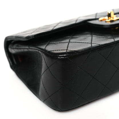 Chanel Lambskin Quilted Small Double Flap Black 9 of 10