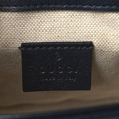 Gucci Monogram Multicolor Matelasse Diagonal Mini GG Marmont Top Handle Shoulder Bag Light Blue 6 of 9
