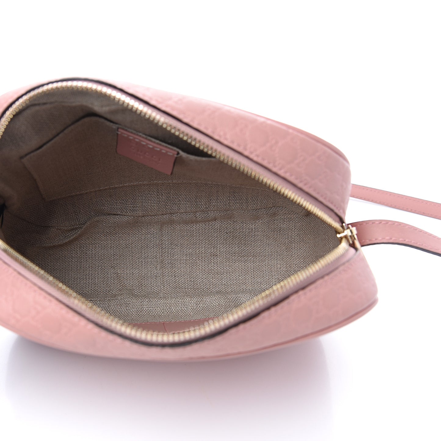 Soft Microguccissima Mini Bree Messenger Bag Soft Pink