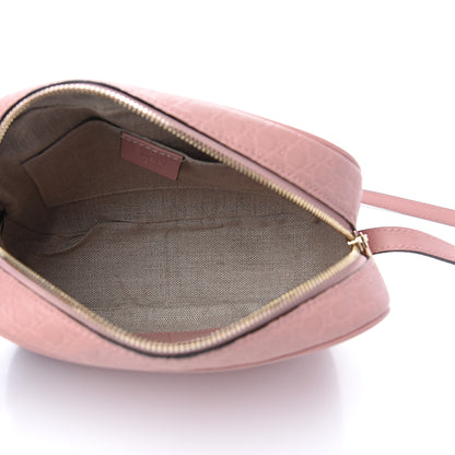 Gucci Soft Microguccissima Mini Bree Messenger Bag Soft Pink 4 of 11
