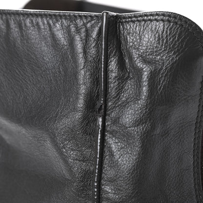 Balenciaga Veau Papier A4 Zip Around Tote Coffee 14 of 17