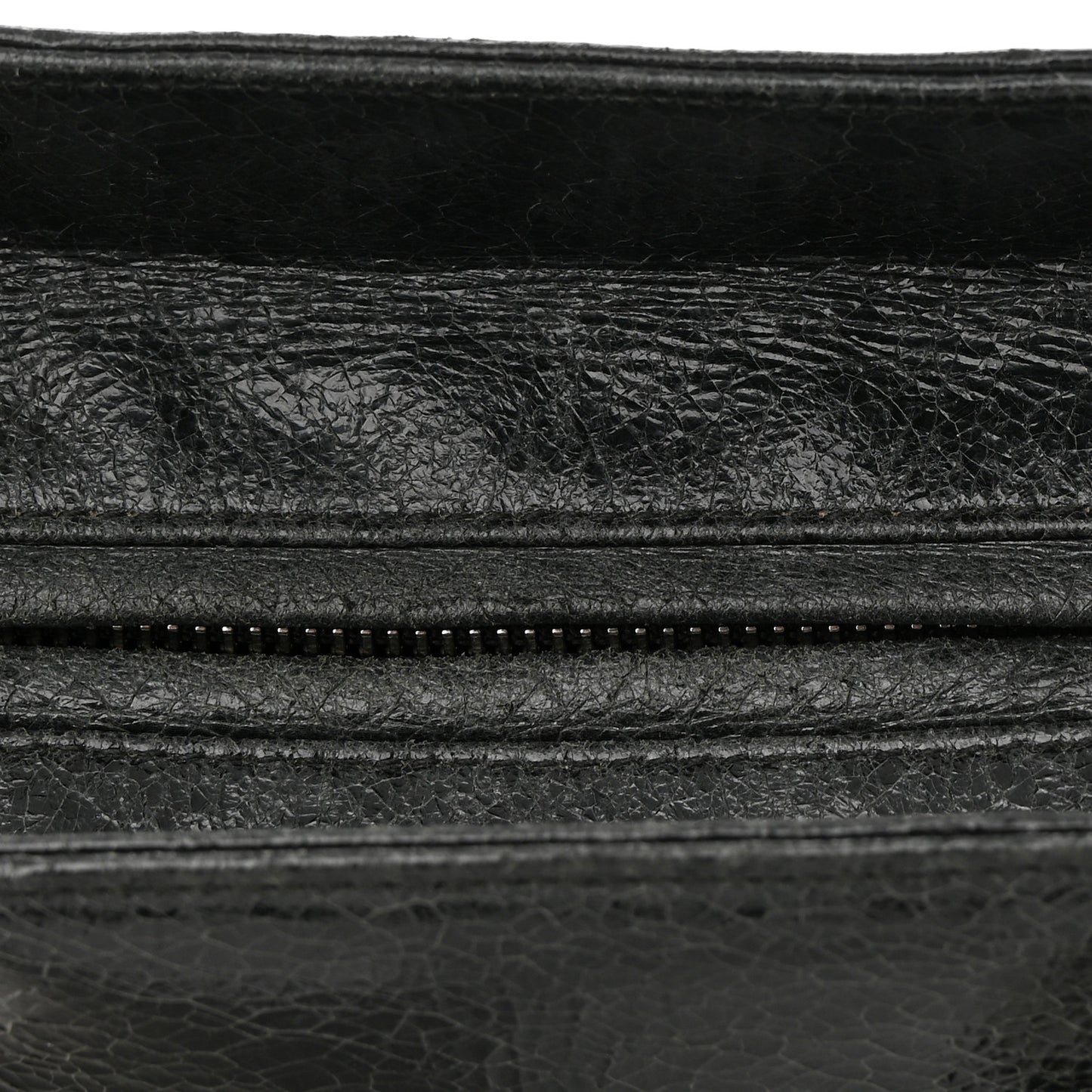 Ceramic Effect Deerskin Jeweled Swan Lady Dior Black