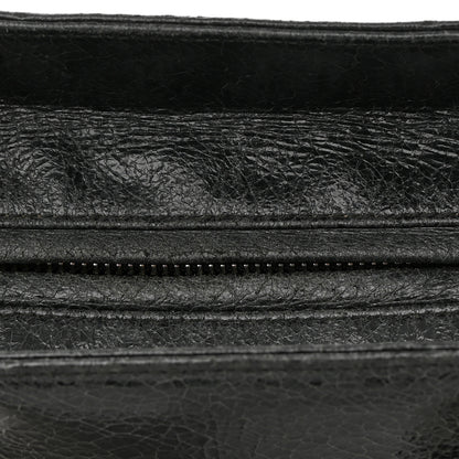 Christian Dior Ceramic Effect Deerskin Jeweled Swan Lady Dior Black 12 of 14