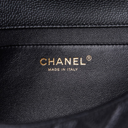 Chanel Caviar Quilted Clutch With Chain Flap Black 5 of 10