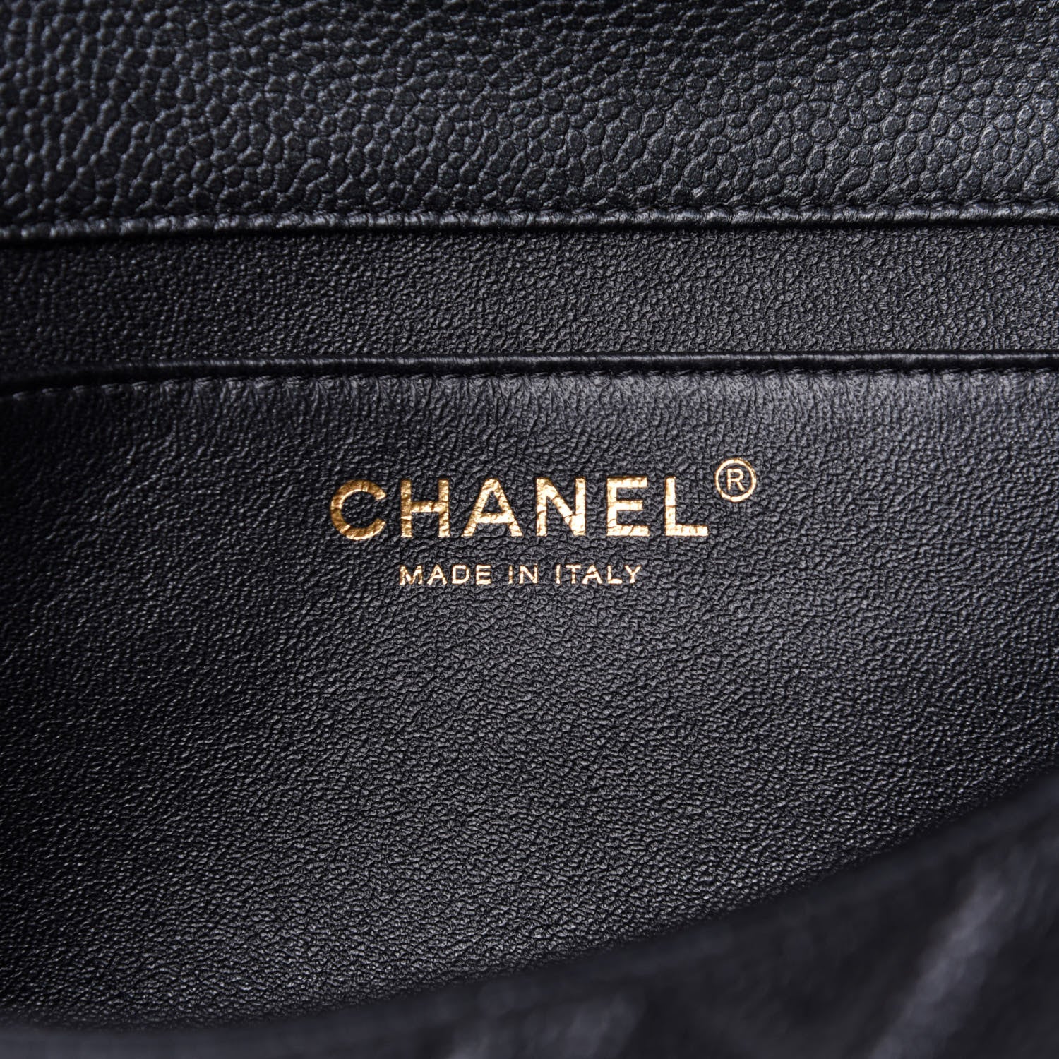 Chanel Caviar Quilted Clutch With Chain Flap Black 5 of 10