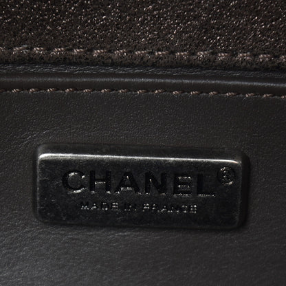 Chanel Metallic Lizard Iridescent Calfskin Small Boy Flap Bronze 8 of 10