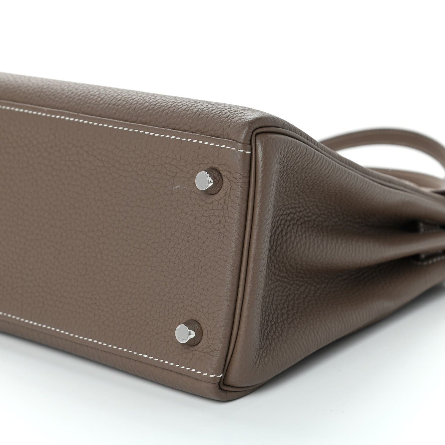Hermes Togo Kelly Retourne 28 Etoupe 9 of 9