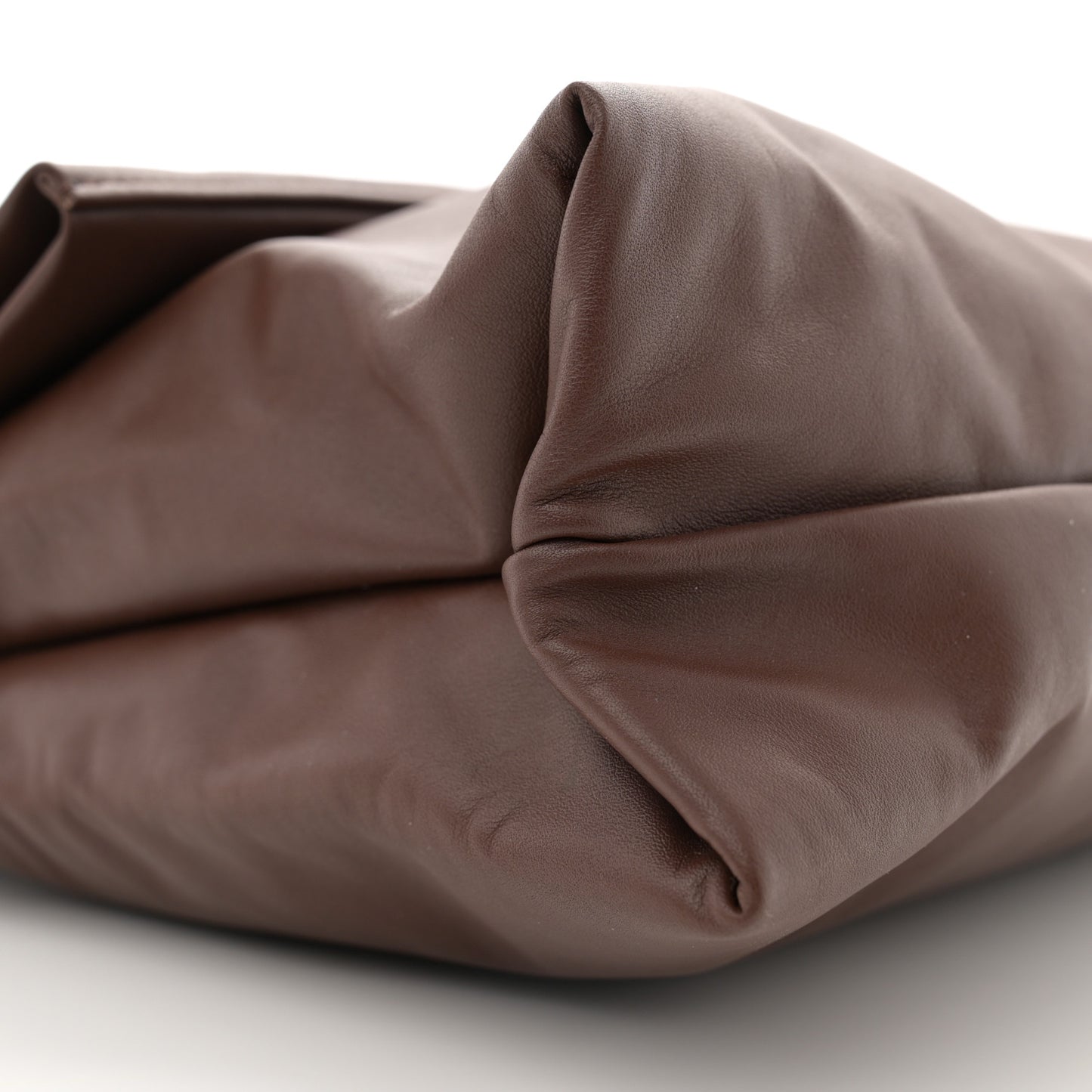 Calfskin Large Glove Bag Chocolate