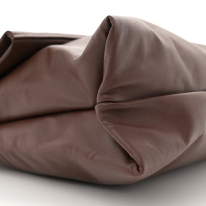 The Row Calfskin Large Glove Bag Chocolate 8 of 10