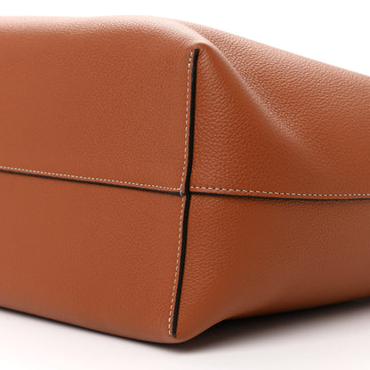 Celine Grained Calfskin Triomphe Medium Cabas Anais Tan 11 of 11