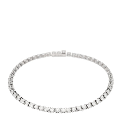 Cartier 18K White Gold Diamond Lignes Essentielles Bracelet 1 of 4
