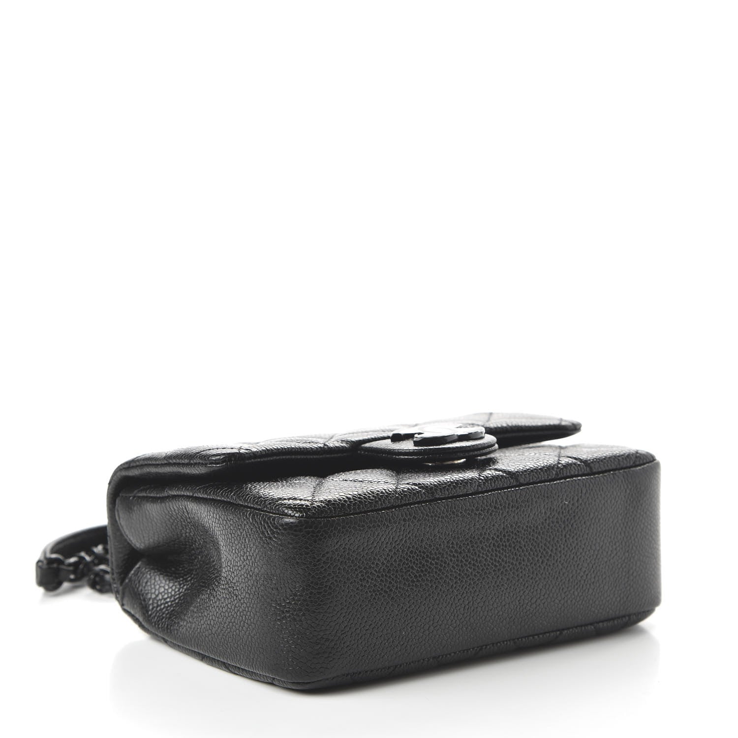 Chanel Caviar Quilted Incognito Mini Square Flap Black 4 of 10