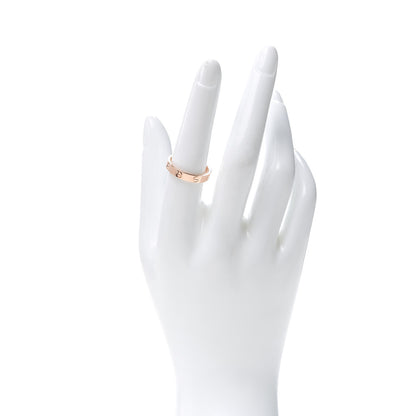 Cartier 18K Pink Gold 3.5mm LOVE Wedding Band Ring 56 7.5 2 of 5