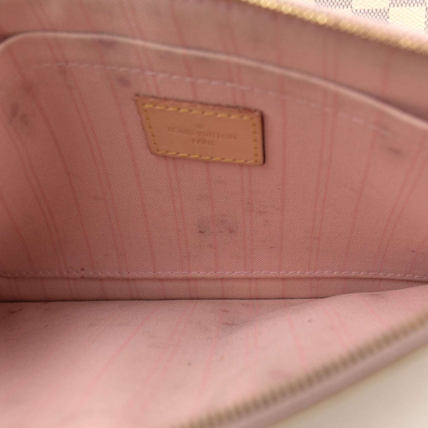 Damier Azur Neo Neverfull GM Rose Ballerine