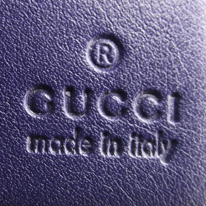 Gucci Guccissima Mens Bi-Fold Wallet Blue 7 of 8