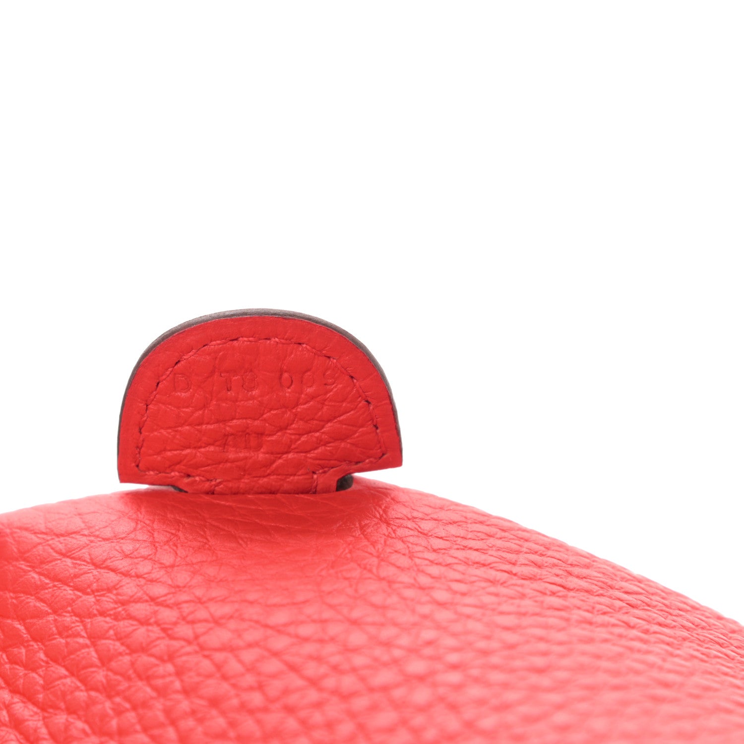 Hermes Taurillon Clemence Evelyne III PM Rouge De Coeur 7 of 11