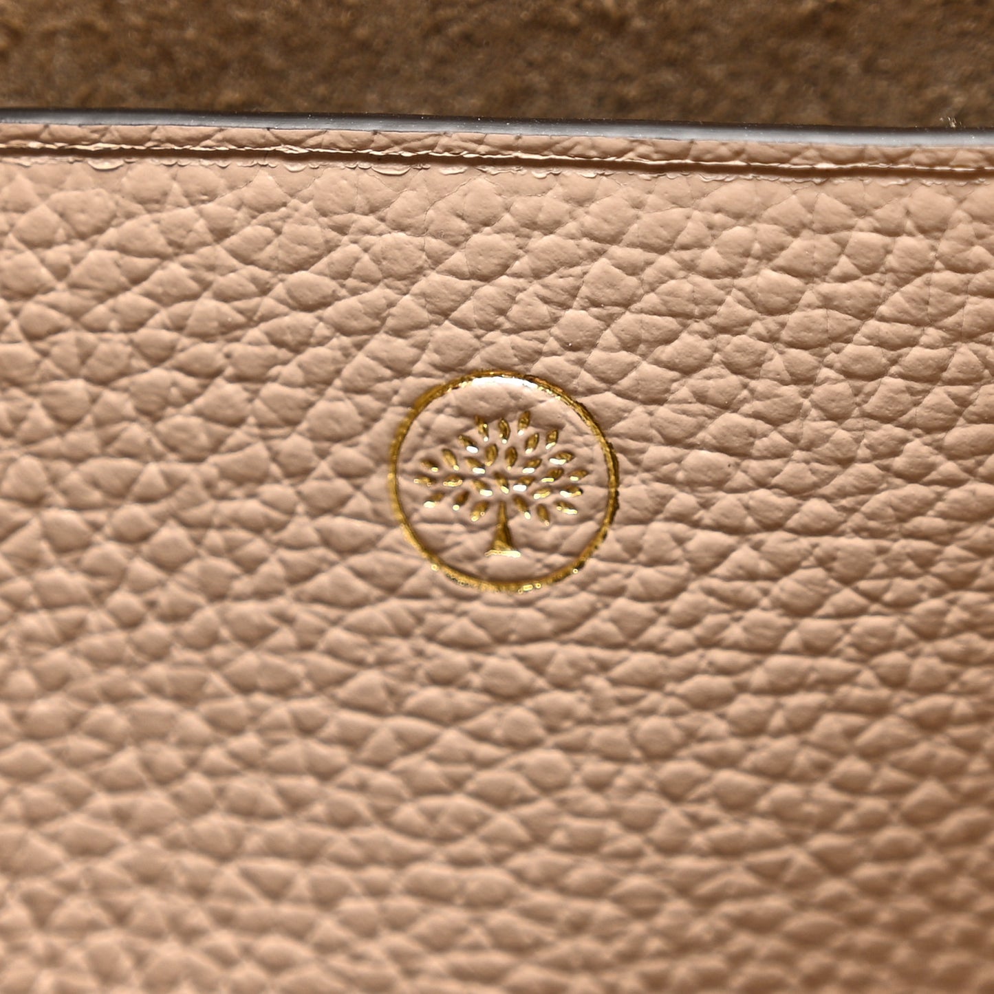 Heavy Grain Mini Bayswater Tote Cashmere Taupe
