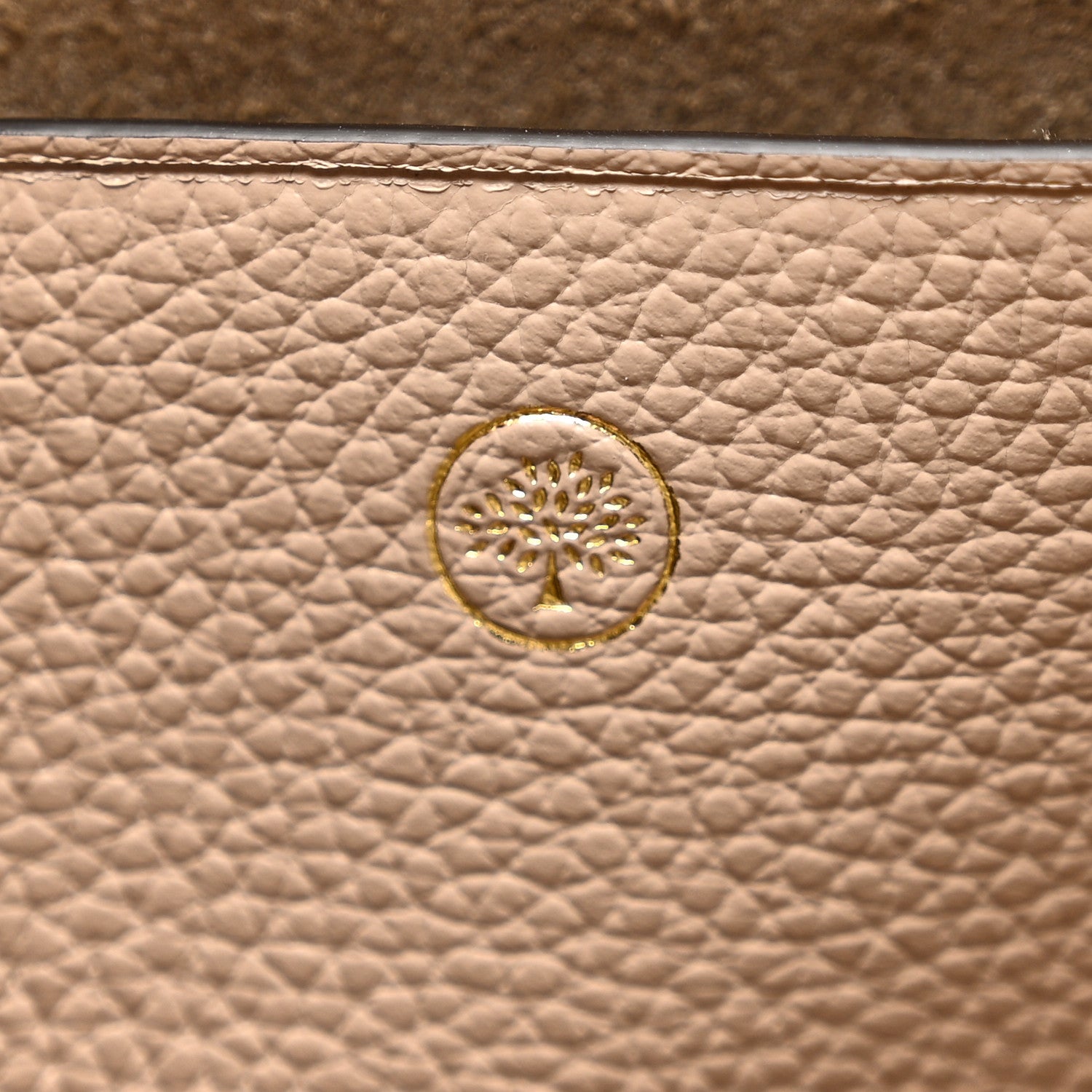 Mulberry Heavy Grain Mini Bayswater Tote Cashmere Taupe 6 of 10