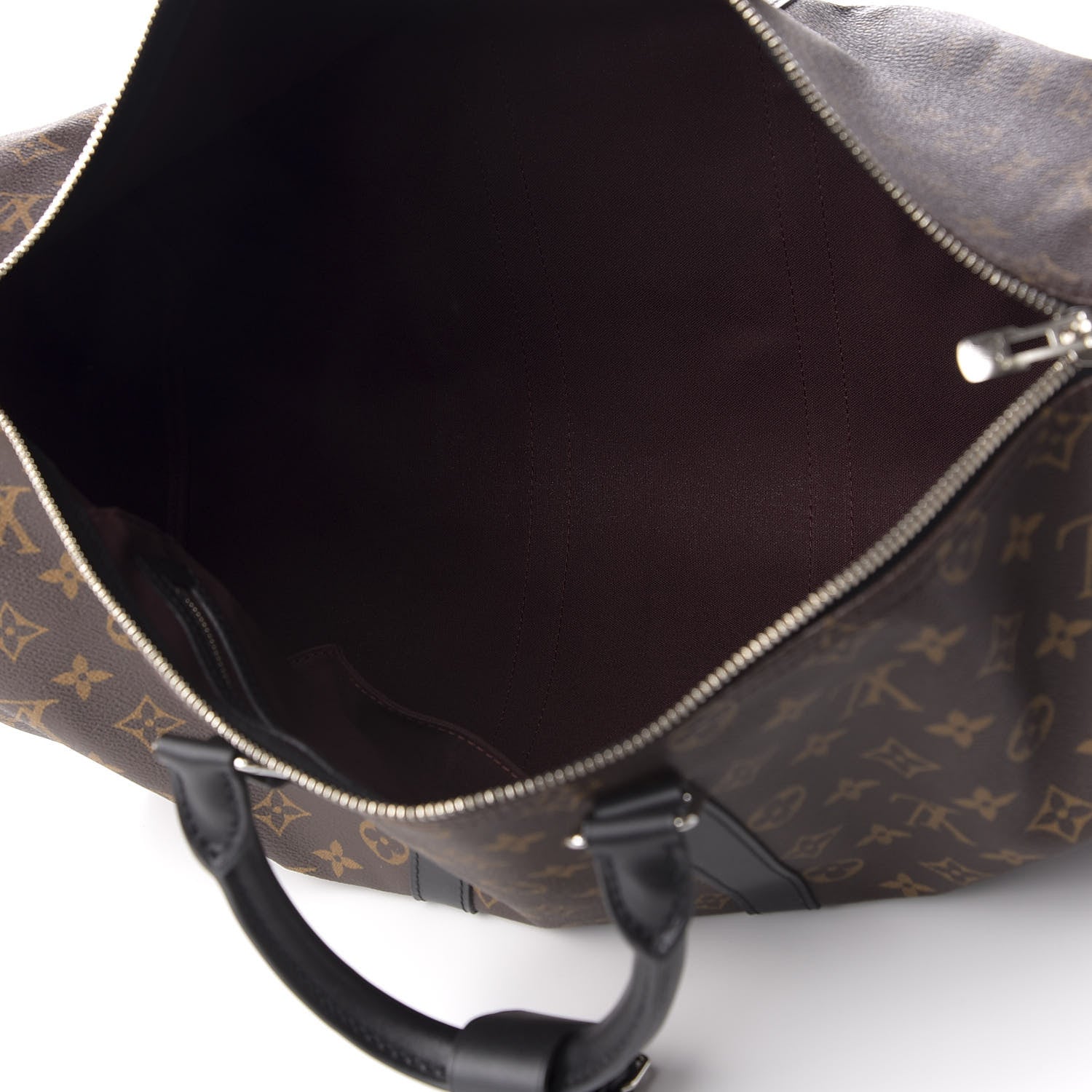 Louis Vuitton Monogram Macassar Keepall Bandouliere 45 4 of 10