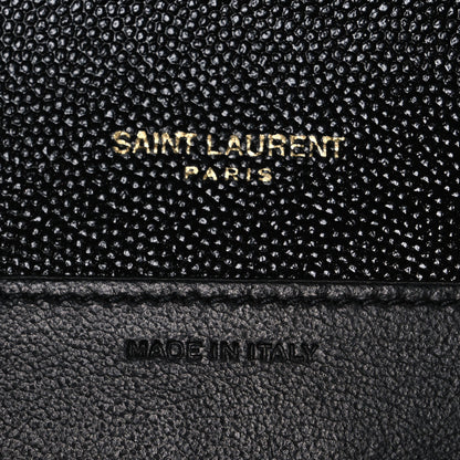 Saint Laurent Grain De Poudre Uptown Chain Wallet Black 7 of 10