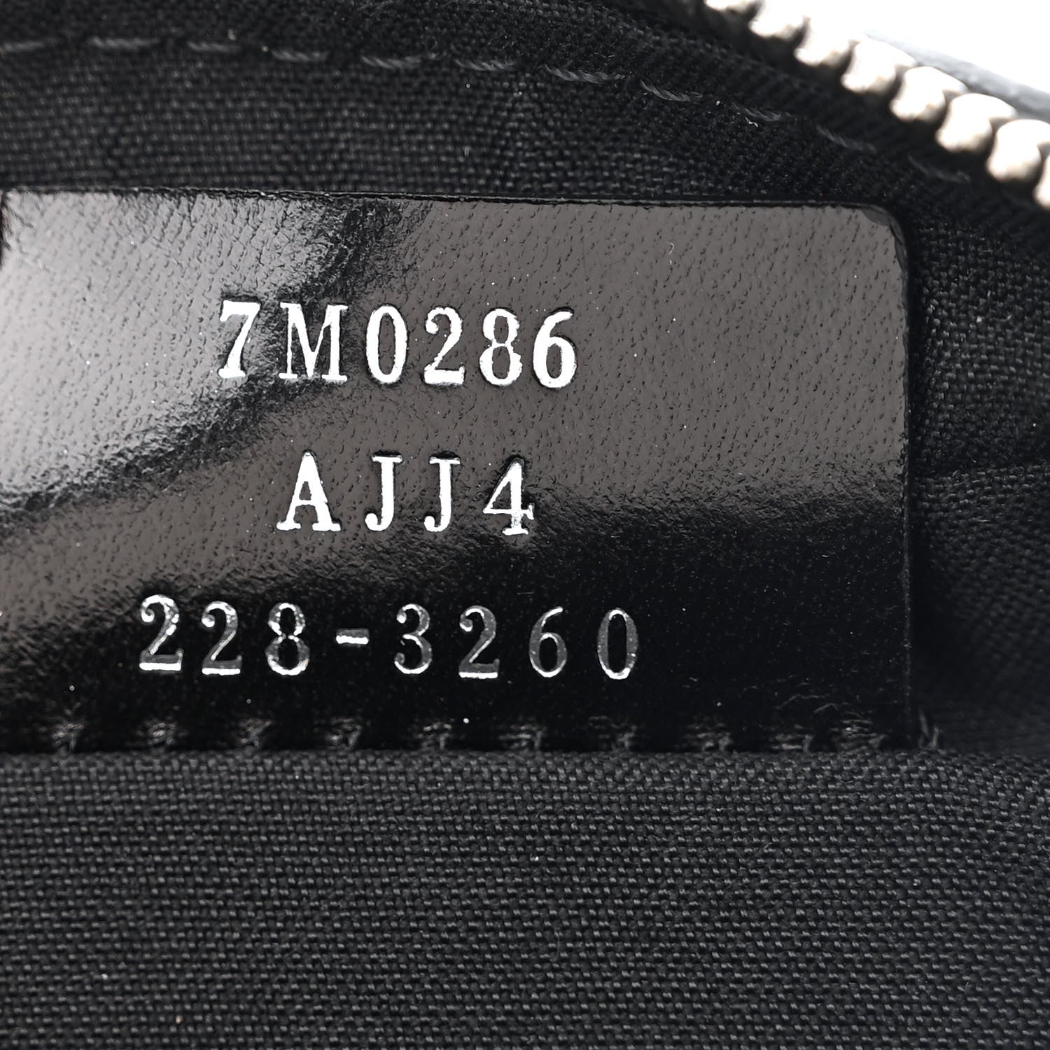 Fendi Shiny Glazed Fabric Vitello Cover FF 1974 Logo Medium Camera Case Black 6 of 12