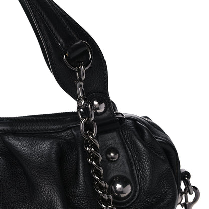 Gucci Calfskin Medium Icon Bit Boston Black 9 of 14