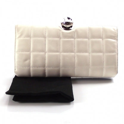 Chanel Lambskin Quilted Crystal Ball Clutch Ivory 2 of 11