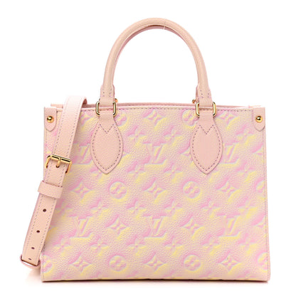 Louis Vuitton Empreinte Monogram Summer Stardust Onthego PM Pink 1 of 8