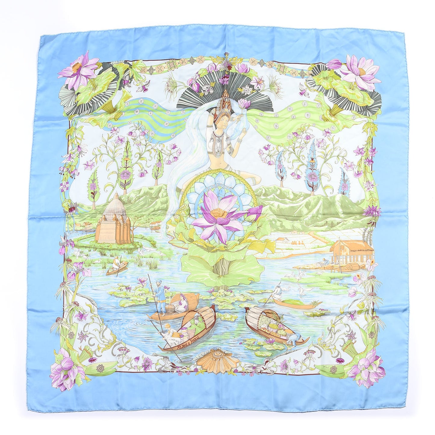 Silk Sarasvati Scarf 90