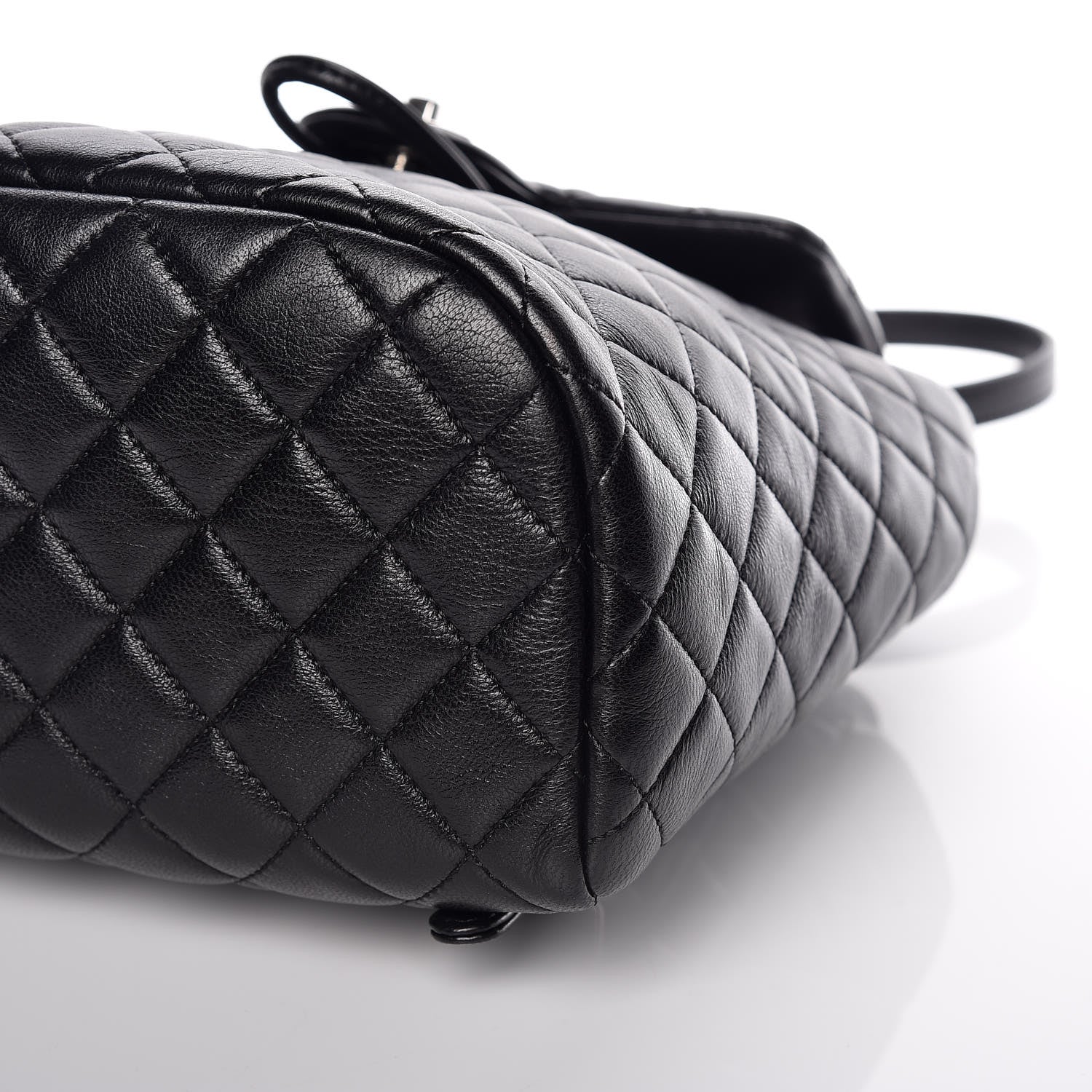 Chanel Lambskin Quilted Small Urban Spirit Backpack Black 10 of 10