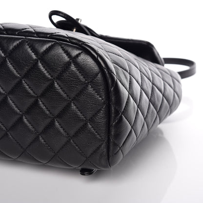 Chanel Lambskin Quilted Small Urban Spirit Backpack Black 10 of 10
