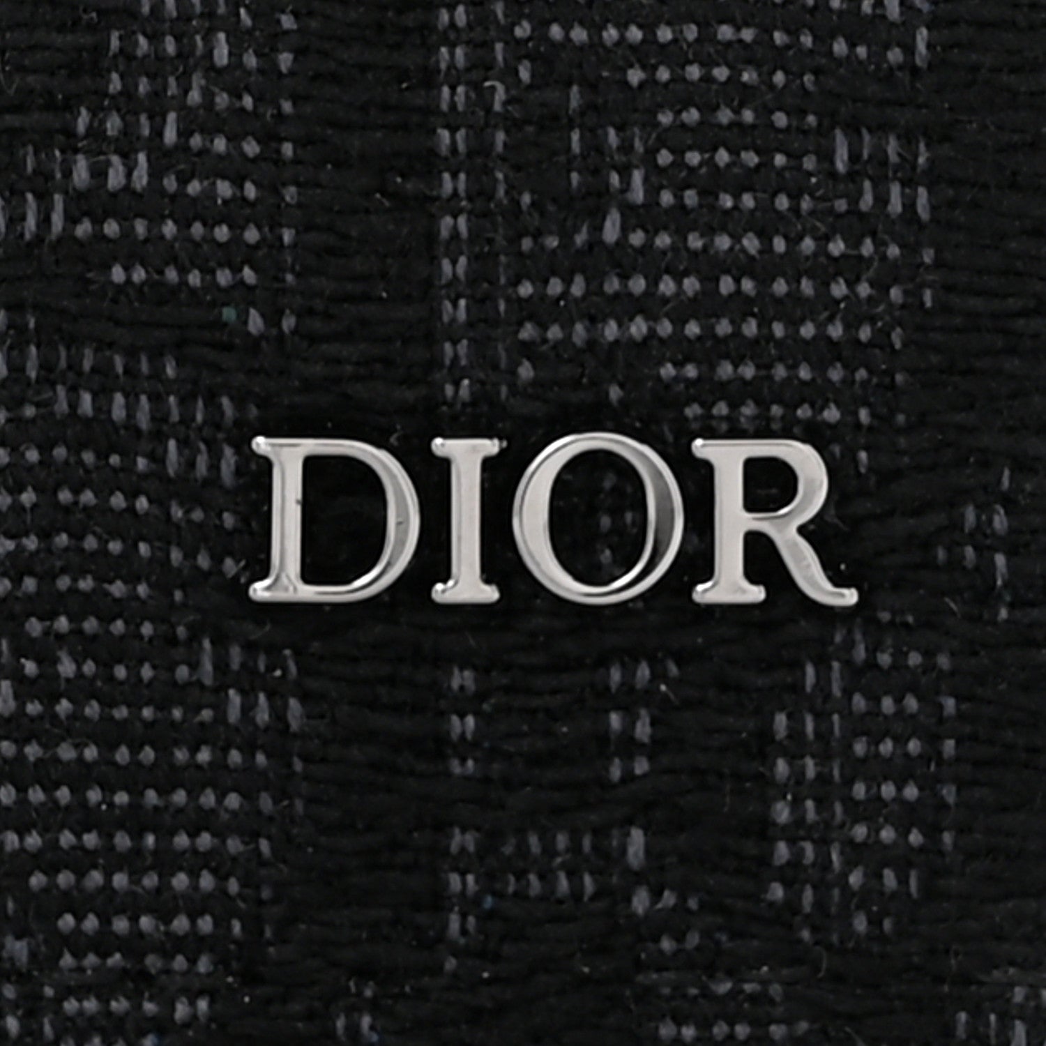 Christian Dior Oblique Saddle Long Vertical Wallet Black 8 of 9