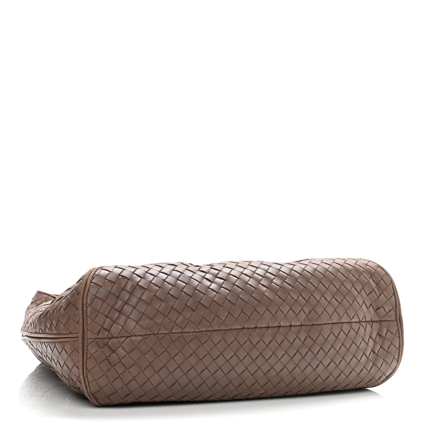 Nappa Intrecciato Ball Hobo Brown