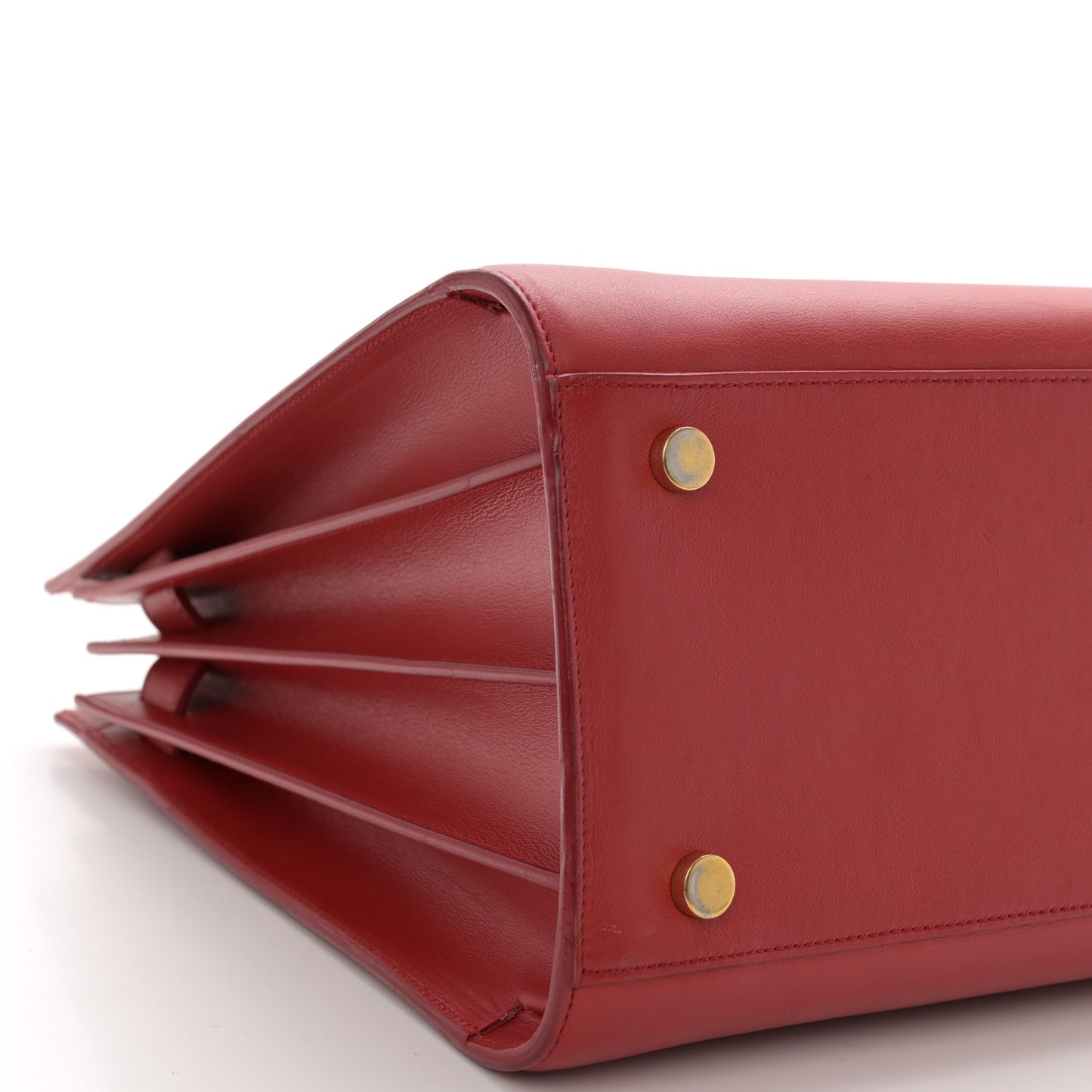 Calfskin Small Sac De Jour Rouge Orient
