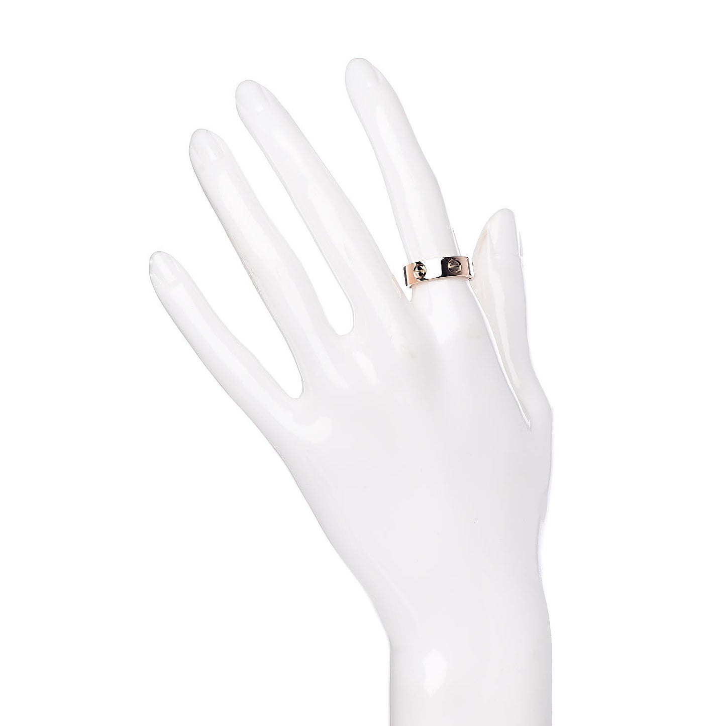 18K Pink Gold 5.5mm LOVE Ring 52 6