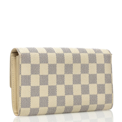 Louis Vuitton Damier Azur Sarah Wallet 3 of 7
