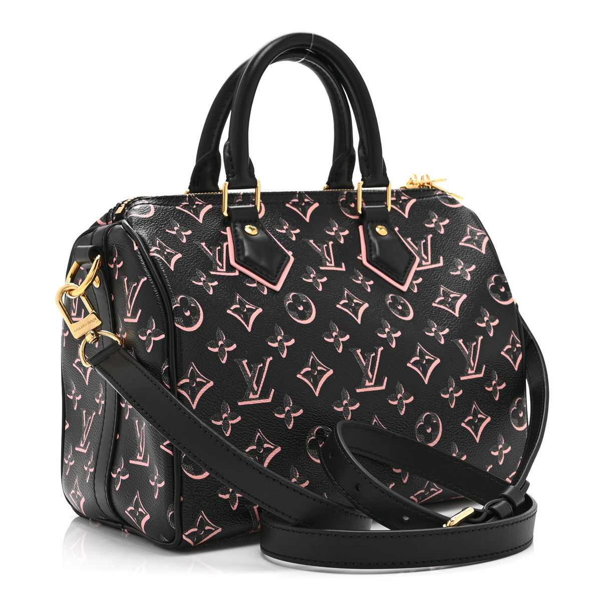 Monogram Fall for You Speedy Bandouliere 25 Black