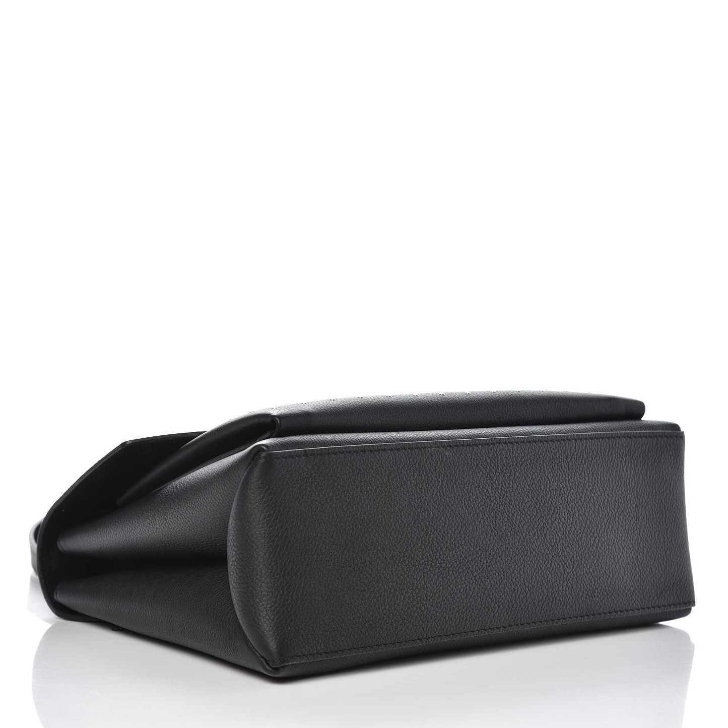 Soft Calfskin My Lockme Studs Black